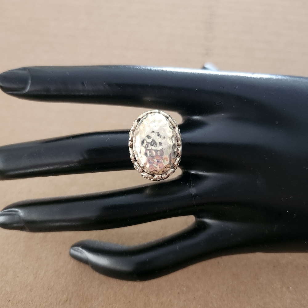 925 sterling silver filigree ring